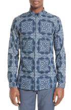 Men's The Kooples Rocking Paisley Sport Shirt