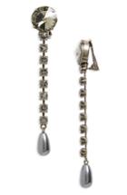 Women's Miu Miu Queen Jewels Classic Crystal & Imitation Pearl Drop Earrings