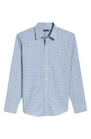 Men's Zachary Prell Bruno Plaid Sport Shrit - Green