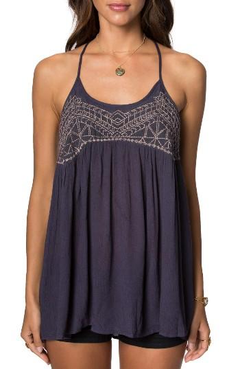 Women's O'neill Talullah Embroidered Swing Tank