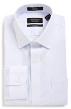 Men's Nordstrom Men's Shop Classic Fit Non-iron Check Dress Shirt .5 32 - Blue
