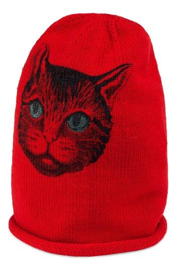 Women's Gucci Catty Beanie - Red