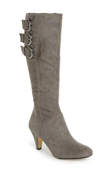 Women's Bella Vita 'transit Ii' Knee High Boot Regular Calf M - Grey