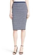 Women's Diane Von Furstenberg Knit Pencil Skirt, Size - Blue