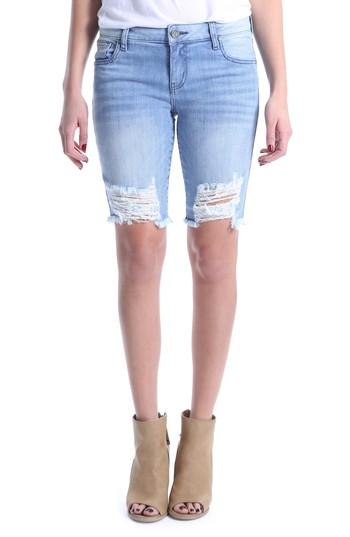 Women's Kut From The Kloth Sophie Bermuda Shorts - Blue/green