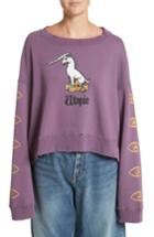 Women's Undercover Utopia Sweatshirt - Purple