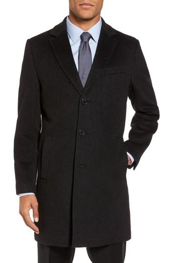 Men's Sand Wool & Cashmere Topcoat