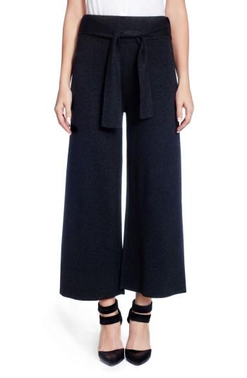 Women's Catherine Catherine Malandrino Wide-leg Arthur Pants - Grey