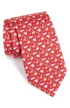 Men's Salvatore Ferragamo Circus Animals Woven Silk Tie, Size - None