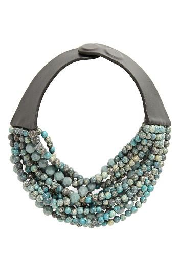 Women's Farichild Baldwin Marcella Beaded Collar Necklace