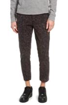 Men's Topman Tapered Fit Snakeskin Print Pants 32 - Metallic