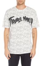 Men's Elevenparis Trouble Maker Graphic T-shirt - White