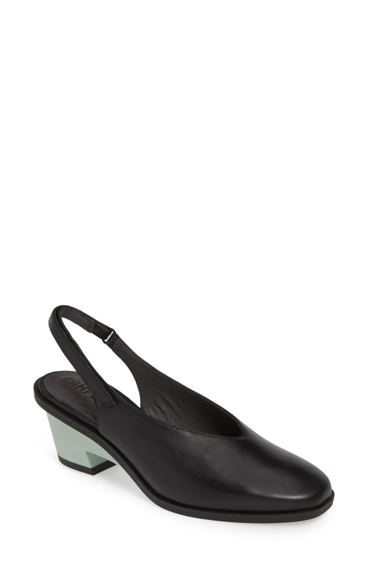 Women's Camper Brooke Slingback Pump Us / 39eu - Black