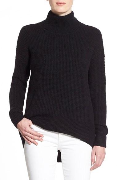 Women's Madewell Wafflestitch Turtleneck Sweater