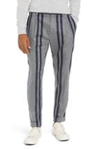 Men's Scotch & Soda Blake Slim Fit Stripe Trousers X 32 - Grey