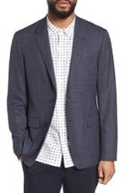 Men's Theory Gansevoort Fit Wool Blazer, Size 38r - Blue