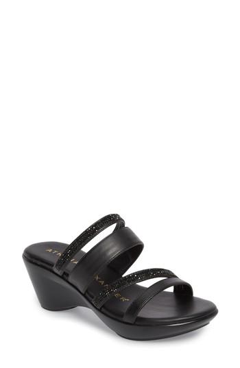 Women's Athena Alexander Kozima Embellished Sandal M - Black
