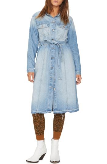 Women's Sanctuary Ramsey Denim Duster - Blue