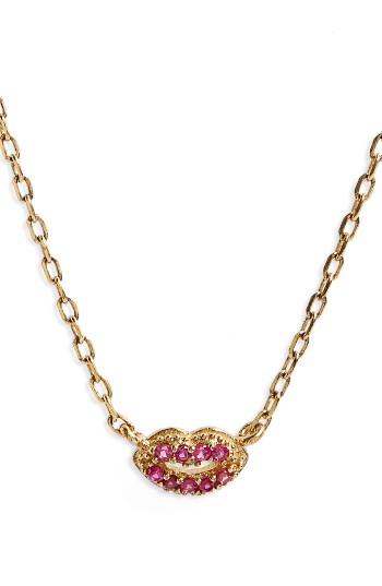 Women's Marc Jacobs Lips Pendant Necklace