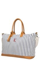 Cathy's Concepts Monogram Oversized Tote - Blue