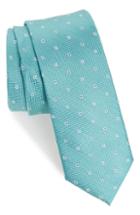 Men's 1901 Mawbly Mini Skinny Silk Tie, Size - Green