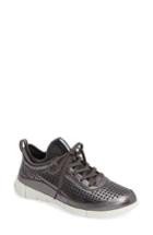 Women's Ecco 'intrinsic' Leather Sneaker -4.5us / 35eu - Grey