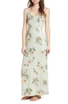 Women's One Clothing Floral Print Maxi Dress - Green