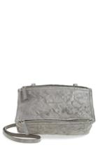Givenchy 'mini Pepe Pandora' Leather Shoulder Bag - Brown