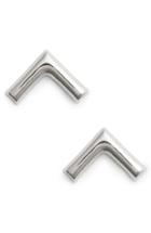 Women's Bony Levy Chevron Post Earrings (nordstrom Exclusive)