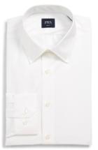 Men's John W. Nordstrom Trim Fit Solid Dress Shirt .5 - 33 - White