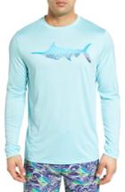 Men's Vineyard Vines Marlin Reflection Performance T-shirt, Size - Blue