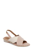 Women's Kelsi Dagger Brooklyn Saline Cross Strap Sandal .5 M - Pink