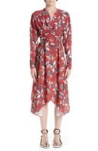 Women's Isabel Marant Tamara Techno Print Dress Us / 34 Fr - Red