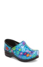Women's Dansko Professional Clog .5-9us / 39eu M - Blue