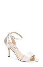 Women's Nina 'venetia' Ankle Strap Sandal M - Metallic