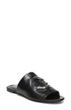 Women's Via Spiga Helena Slide Sandal M - Black