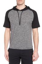 Men's Sodo Quad Short Sleeve Hoodie - Black