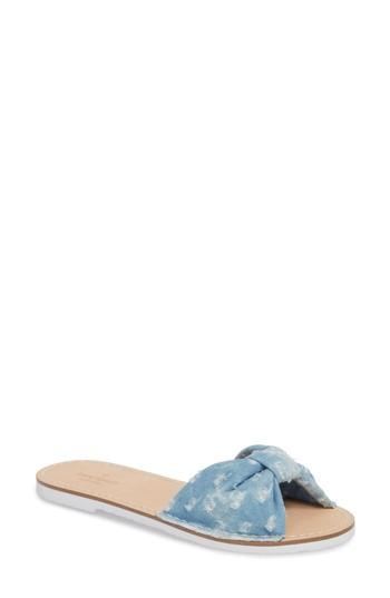 Women's Kate Spade New York Indi Slide Sandal .5 M - Blue