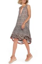 Women's Scotch & Soda Animal Print Shift Dress - Brown