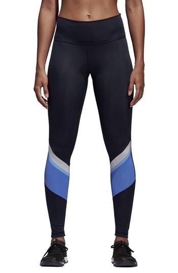 Women's Adidas Wanderlust High Rise Tights - Blue