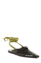 Women's Off-white For Walking Slipper Flat Eu - Black