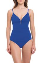 Women's Profile By Gottex Cocktail Party Tankini Top - Blue