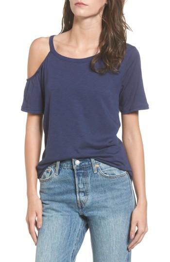 Women's Bp. Cold Shoulder Tee - Blue