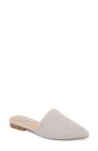 Women's Steve Madden Trace Studded Mule .5 M - Grey