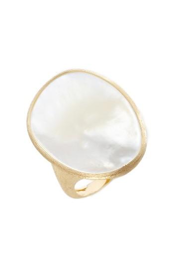 Women's Marco Bicego Lunaria Mother Of Pearl Ring