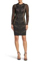 Women's Dress The Population Sloane Body-con Dress, Size - Black
