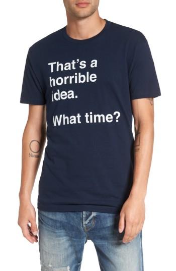 Men's Kid Dangerous Horrible Idea T-shirt
