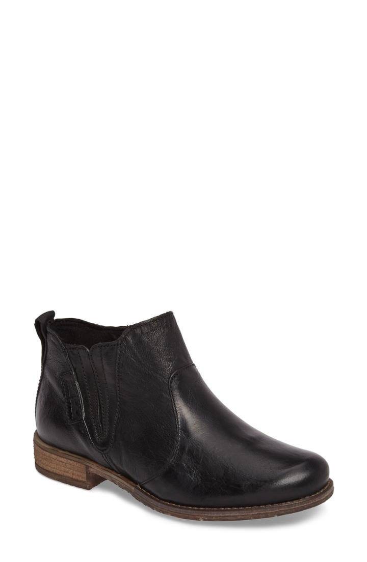 Women's Josef Seibel Sienna 45 Chelsea Bootie -6.5us / 37eu - Black