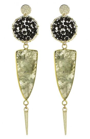 Women's Panacea Crystal & Stone Drop Earrings