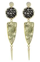 Women's Panacea Crystal & Stone Drop Earrings